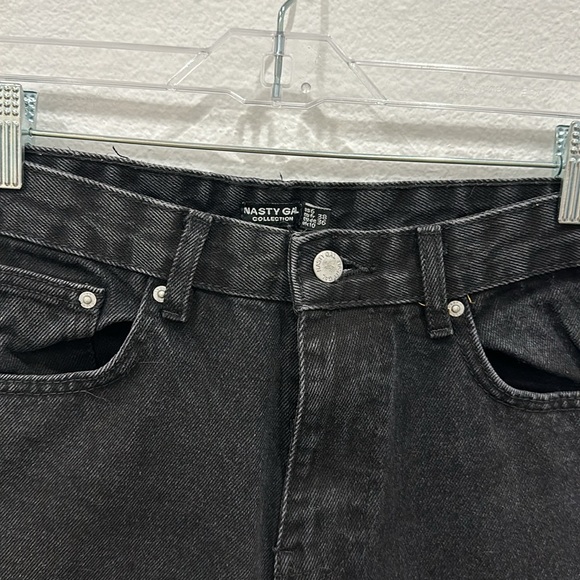 Nasty girl straight leg black jeans - Picture 3 of 4